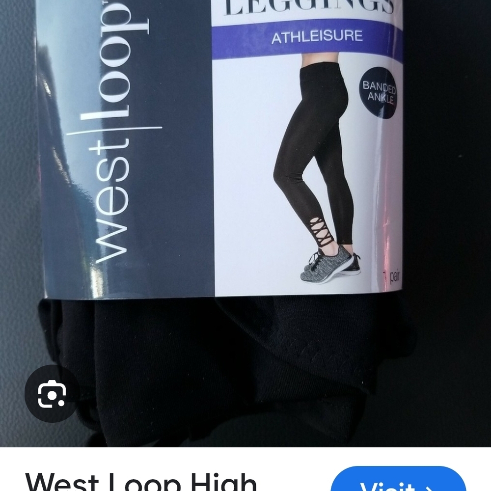 West Loop Black Leggings S/M